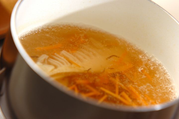 もずくのスープの作り方1