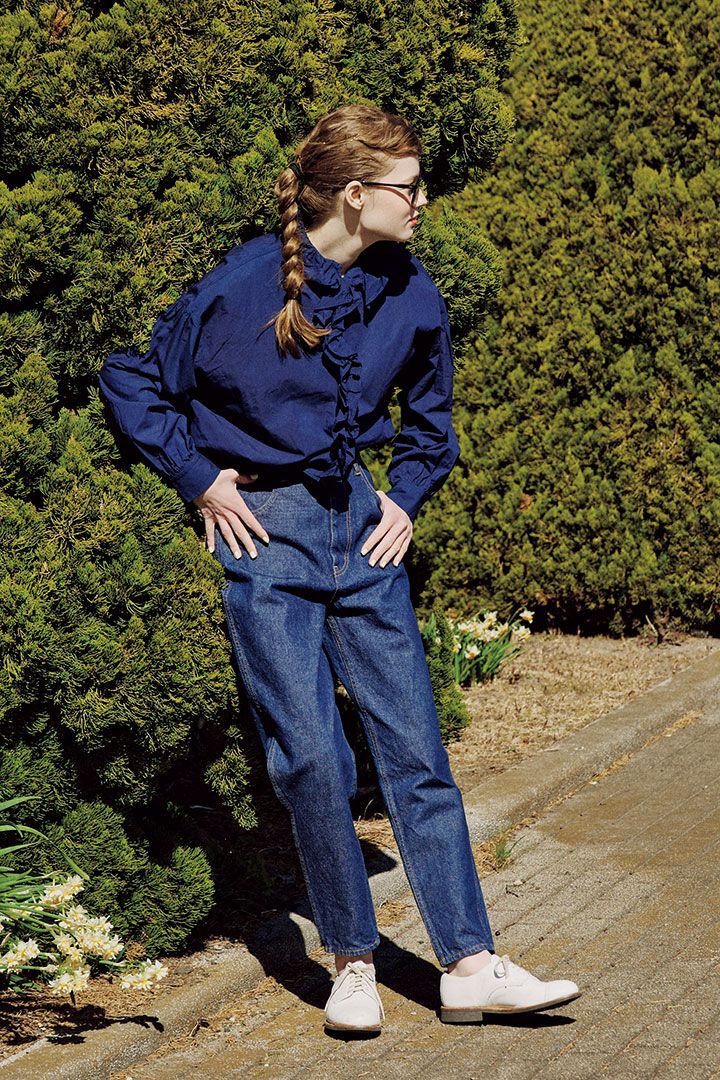 “誰が穿いてもかっこいい”を追求した 《シンゾーン》のデニムのコーデ【本日のFUDGE GIRL-4月26日】