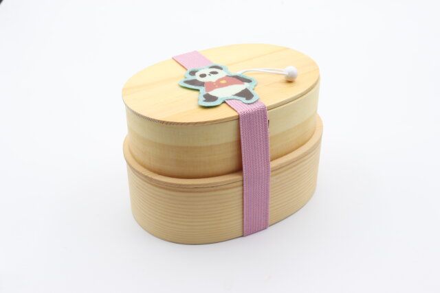 セリア ミートアップ ループ付ランチベルトをお弁当箱に装着