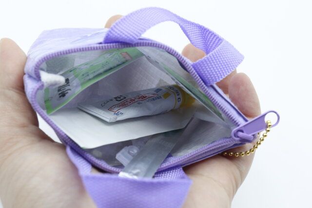 セリアのマイクロバッグチャーム