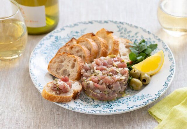 スピードおつまみ レシピ マグロタルタル