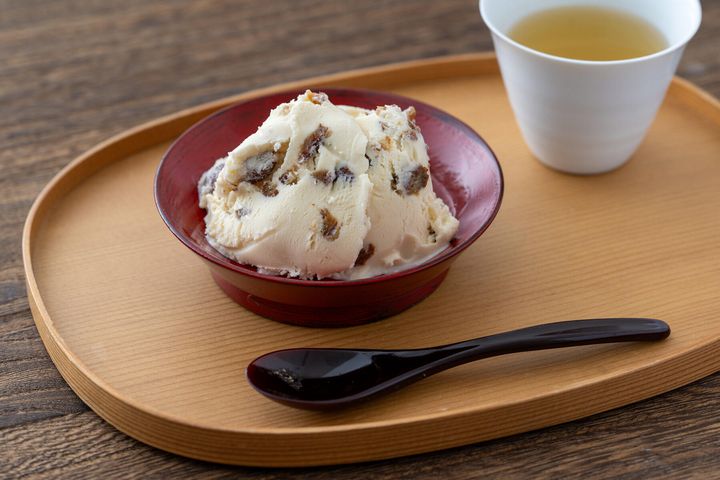 SAKEレーズンアイス