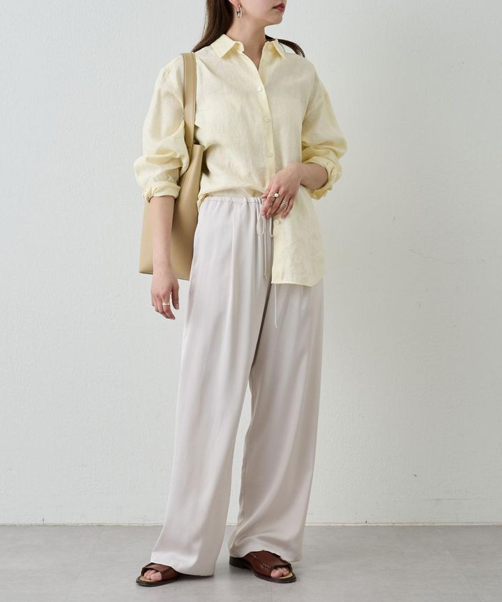 画像: リネンオーバーシャツ ￥24,200／ガリャルダガランテ 出典：パル