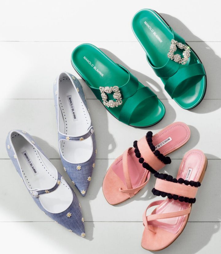 マノロ ブラニク 春の新作シューズ