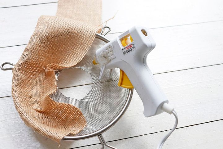 多肉のリース作り