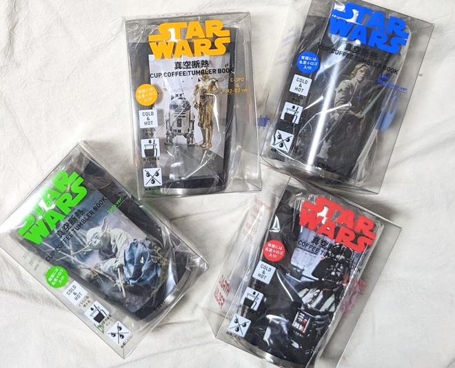 スターウォーズタンブラー セブン限定】スター・ウォーズ激レアタンブラーが4種同時発売