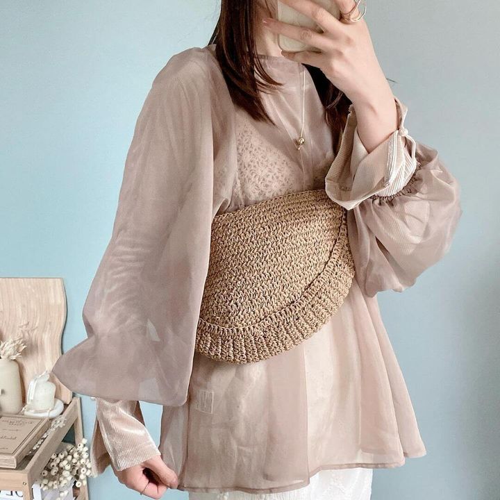 ラウンドミニクロシェバッグ_4