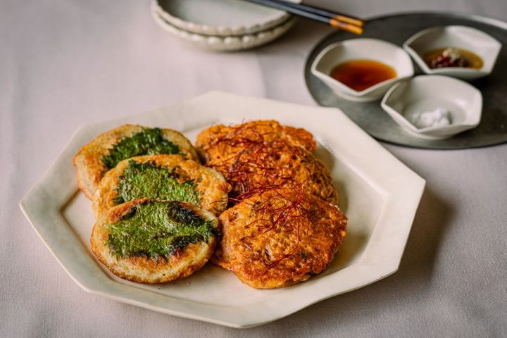 新じゃがいも レシピ ワタナベマキ ツナとじゃがいものチヂミ、キムチとじゃがいものチヂミの2種