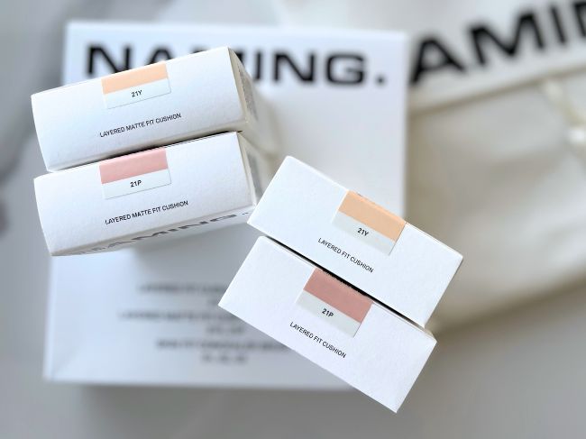 「NAMING.」クッションファンデーション2種