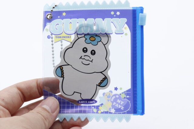 100均セリアのお菓子パッケージ風キーホルダー