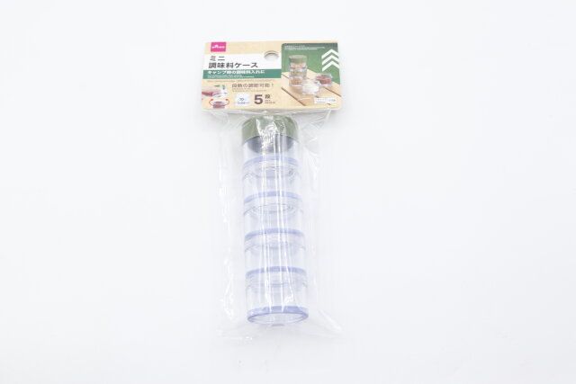 ダイソーのミニ調味料ケースのパッケージ