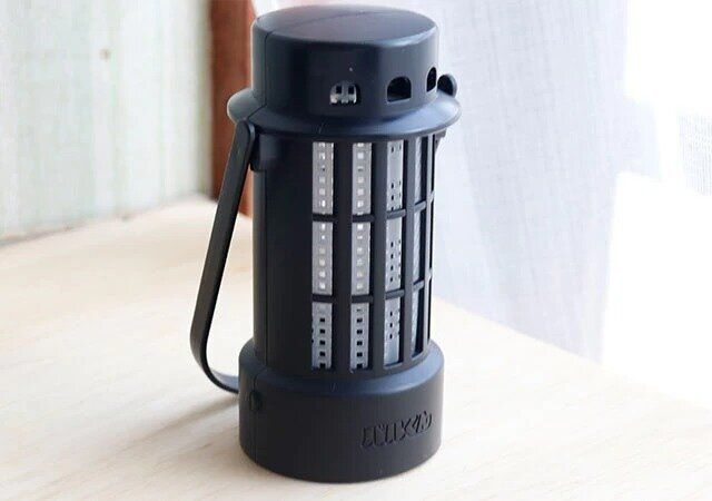 ダイソーのバルくん虫こないでネット掛けと置きランタン