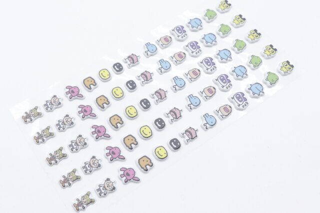 セリアのたまごっち プチプチシール