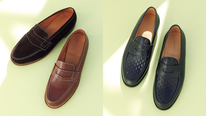 〈ジェイエムウエストン〉のシグニチャーローファー #180、〈ジョンロブ〉の「ロペス」