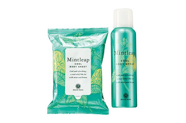 【左】ミントリープ クール ボディシート【右】ミントリープ クール ボディスプレー