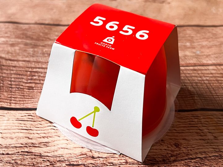 パッケージに入った「さくらんぼ5656ゼリー」
