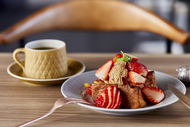 「季節のフルーツ フレンチトースト」 ※セットドリンク付 1650円