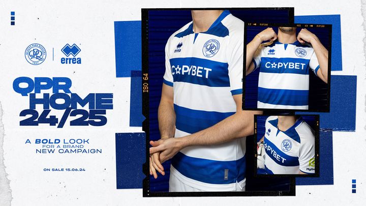 QPRが早くも「2024-25」新ユニフォームを発表！強豪リーズ撃破で“2部残留確定ユニ”となる