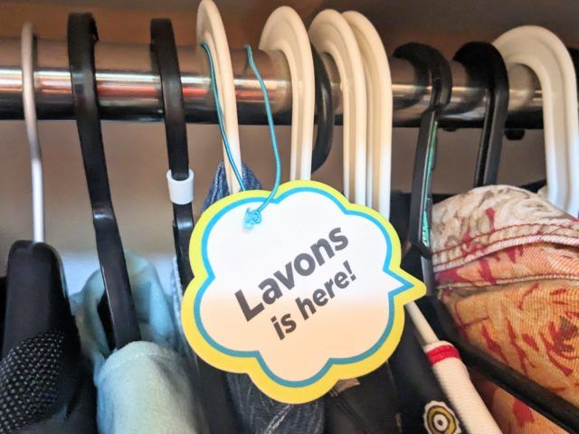 ラボンデブーンクローゼットに