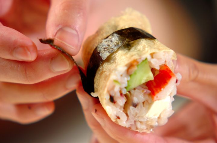 SOYカリフォルニアロールの作り方2