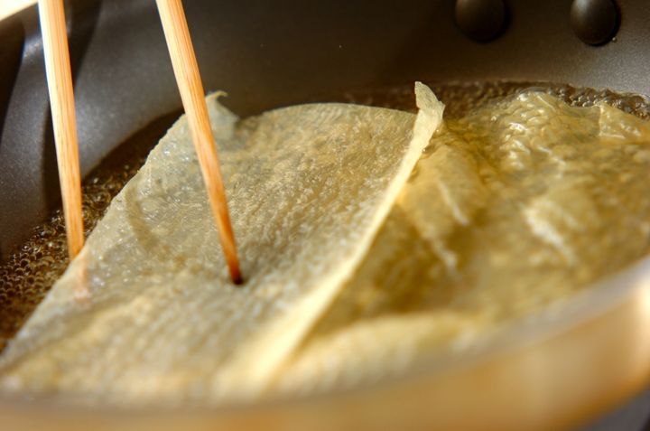 SOYカリフォルニアロールの下準備1