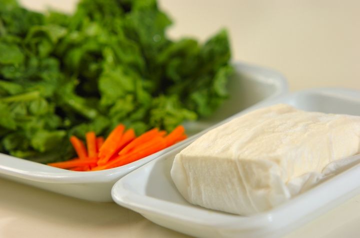 白和えの下準備1