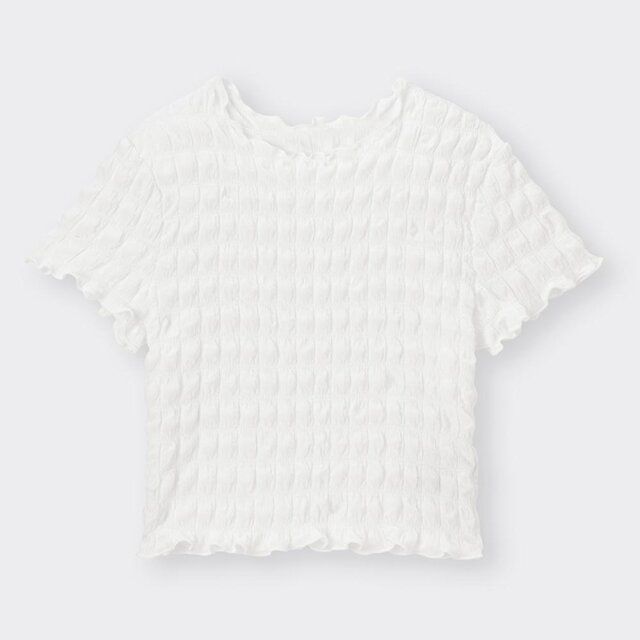 2024年春夏のGU990円レディーストップス