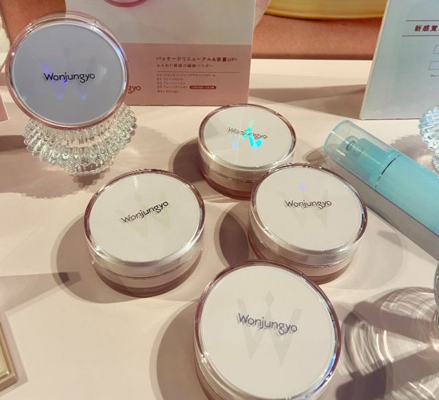 フィクシングブラーパウダーのディスプレイ