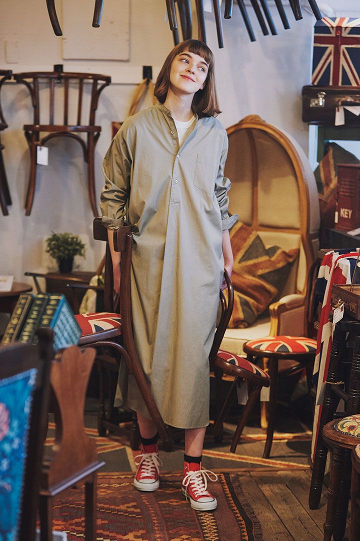 5月上旬の“シャツワンピース”コーデ10選。1枚持っていたらこんなに着まわせる！