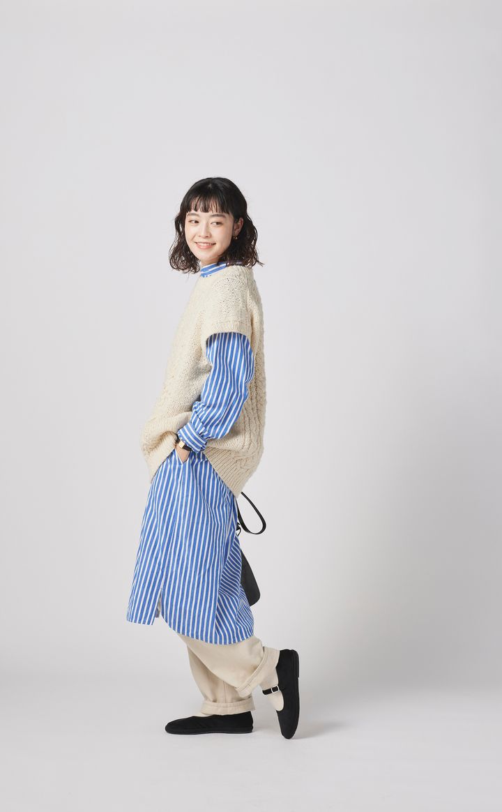 5月上旬の“シャツワンピース”コーデ10選。1枚持っていたらこんなに着まわせる！