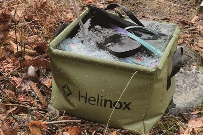 防水性バツグンのソフトコンテナは、使い勝手も良い