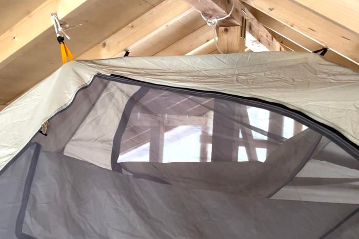 ロフトのテント