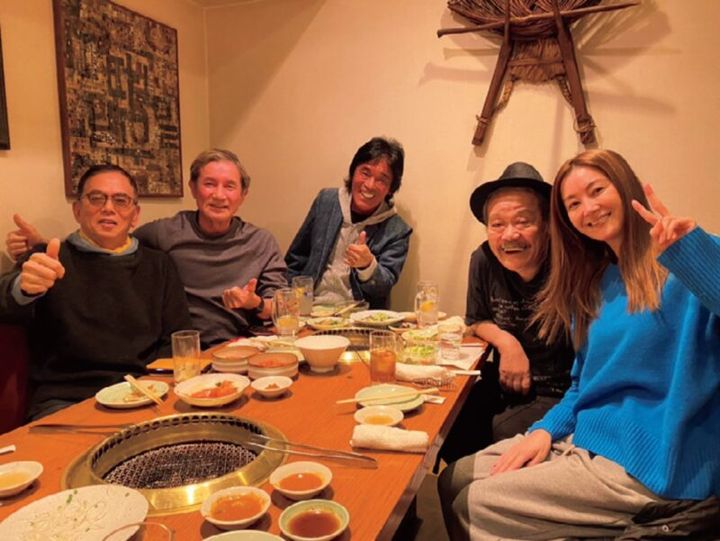 観月ありさ 西田敏行、松崎しげる 焼肉