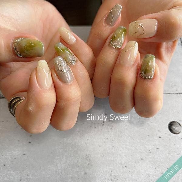 simdysweelが投稿したネイルデザイン [photoid:I0120375] via Itnail Design (732370)