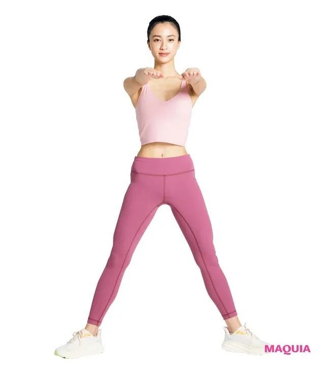 1.内ももを引き締める「ワイドスクワット」_1