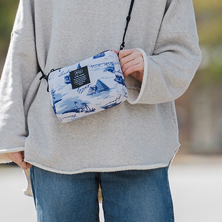 雨に強いから、街でもゴルフでも、どこでも使える！ 使い勝手いのいいキュートバッグ