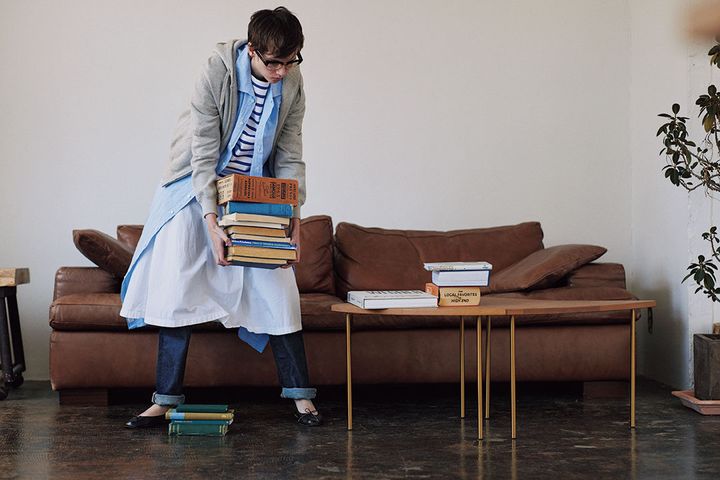 デニムとシャツワンピースとロングスカートのオシャレなレイヤードコーデ【本日のFUDGE GIRL-4月29日】