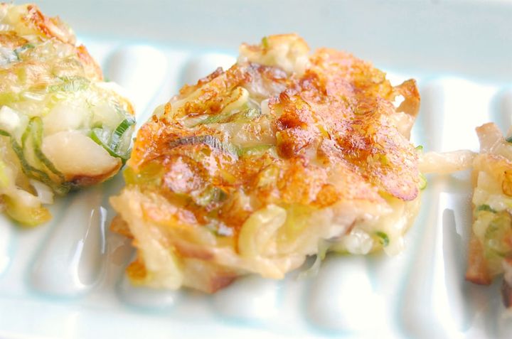 長ねぎガレット