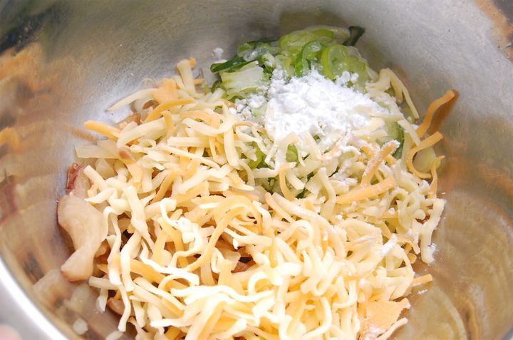 長ねぎガレット