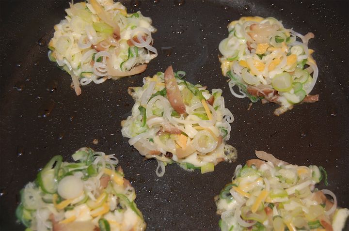 長ねぎガレット