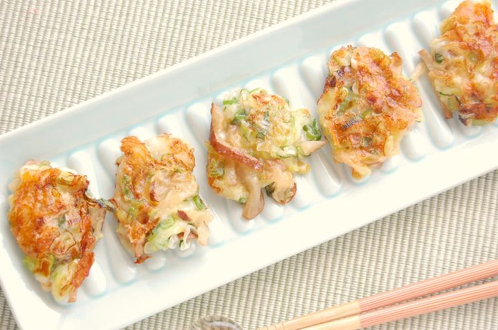 長ねぎガレット