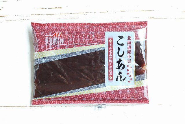 あんバターロールケーキ レシピ 100均のあんこ