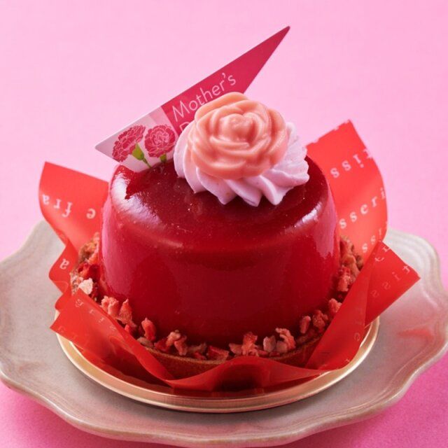 シャトレーゼの母の日 キャラメルベリータルト