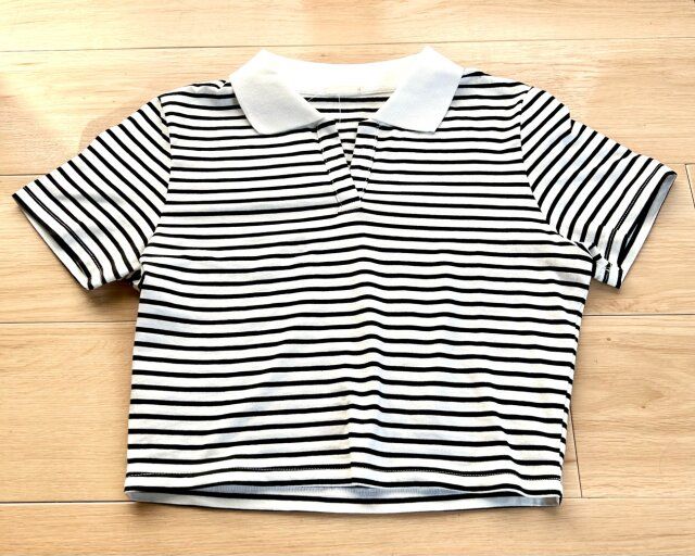 GUスキッパーポロのボーダー