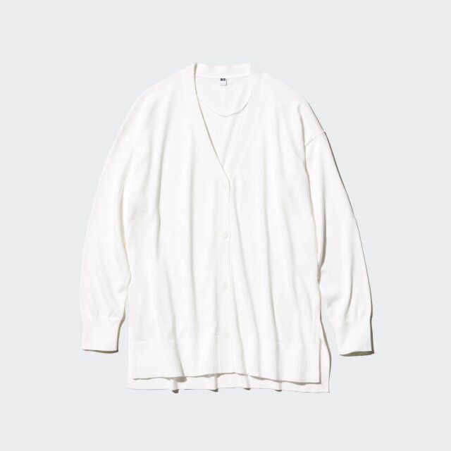 2024年春夏のユニクロレディースカーディガン