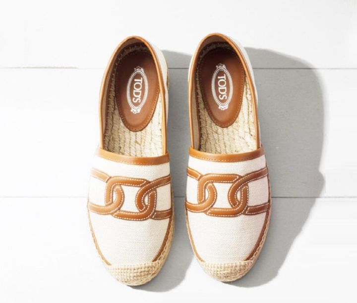 トッズ 春の新作シューズ エスパドリーユスリッポン