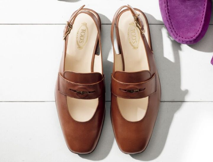 トッズ 春の新作シューズ コインローファー アレンジ ミュール