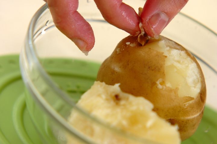 トマトクリームソースニョッキの作り方1