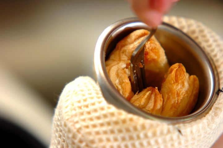 イチゴのパイの下準備2