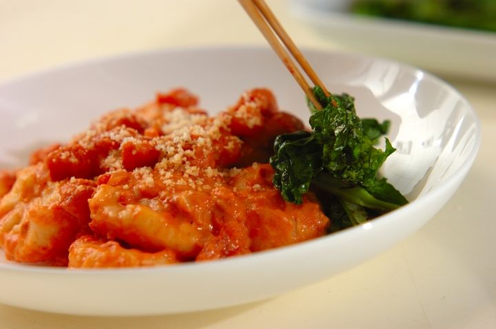 トマトクリームソースニョッキの作り方7